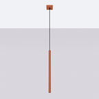 Pendelleuchte PASTELO 1 roter Ocker Sollux Lighting