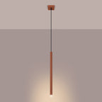 Pendelleuchte PASTELO 1 roter Ocker Sollux Lighting
