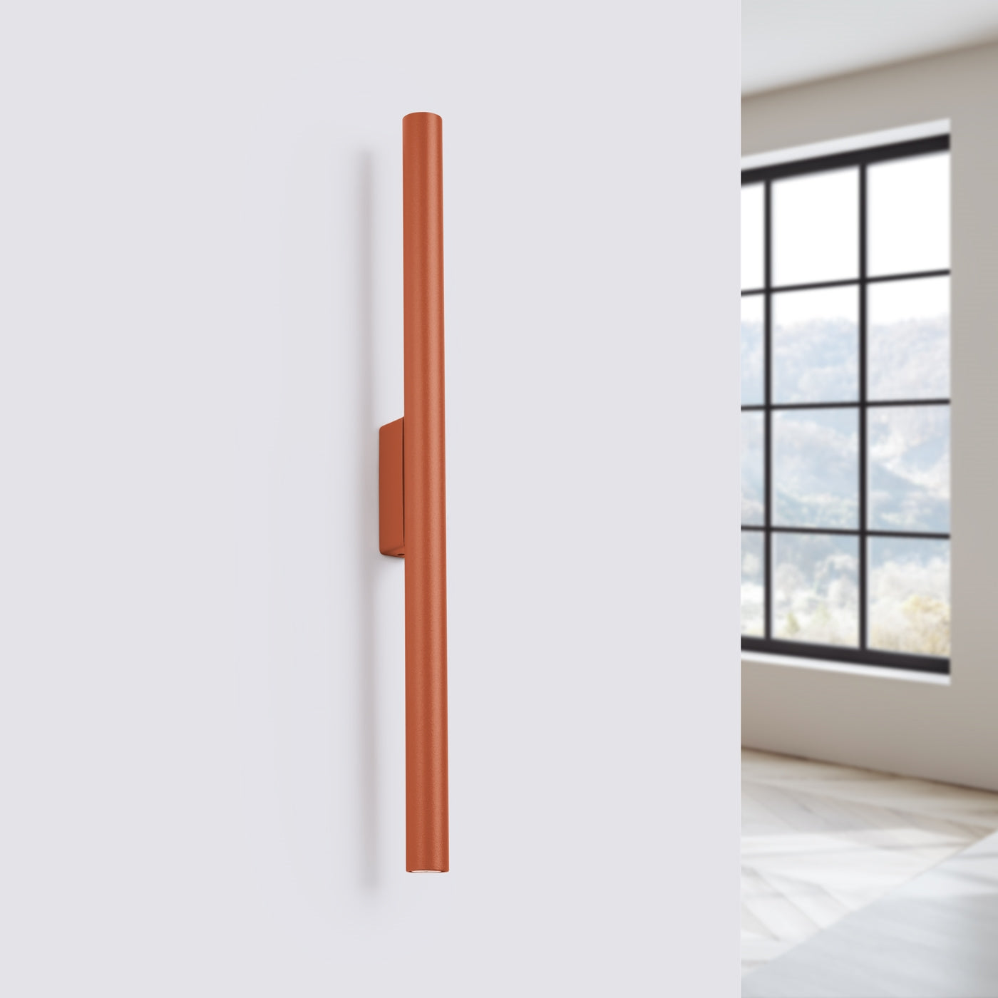 Wandleuchte PASTELO 2 roter Ocker Sollux Lighting