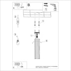 Deckenleuchte - Spot - Strahler KARBON 30 weiß Sollux Lighting