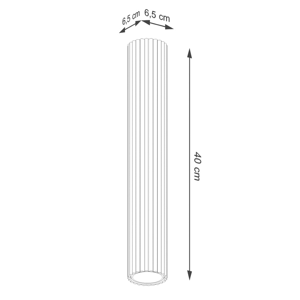 Deckenleuchte - Spot - Strahler KARBON 40 weiß Sollux Lighting