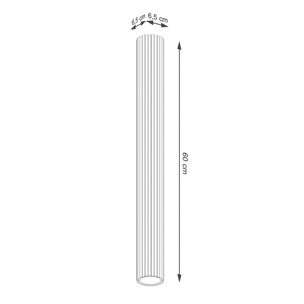 Deckenleuchte - Spot - Strahler KARBON 60 weiß Sollux Lighting