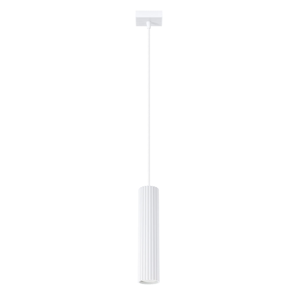 Pendelleuchte KARBON 1 weiß Sollux Lighting