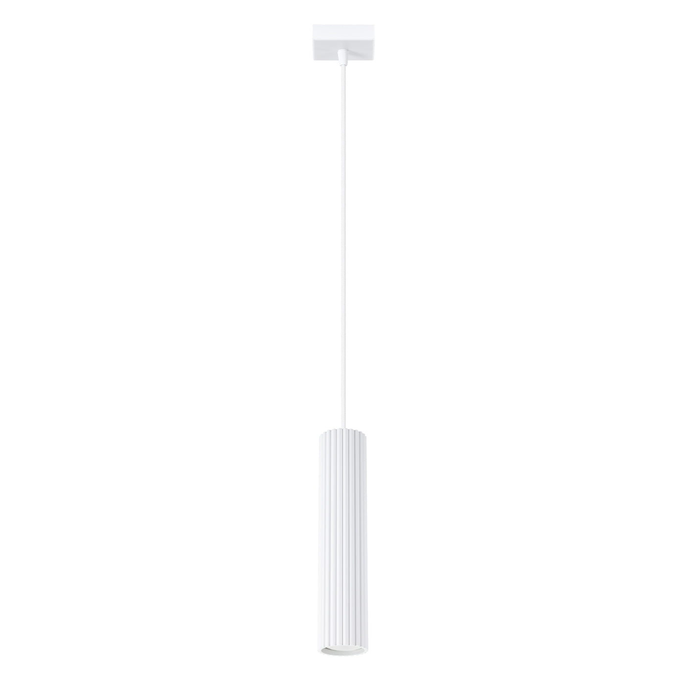 Pendelleuchte KARBON 1 weiß Sollux Lighting