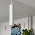 Pendelleuchte KARBON 1 weiß Sollux Lighting