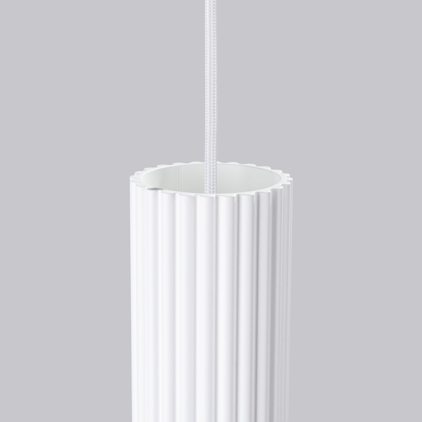 Pendelleuchte KARBON 1 weiß Sollux Lighting