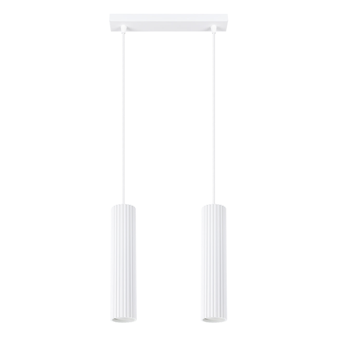 Pendelleuchte KARBON 2 weiß Sollux Lighting
