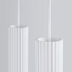 Pendelleuchte KARBON 2 weiß Sollux Lighting