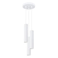 Pendelleuchte KARBON 3P weiß Sollux Lighting