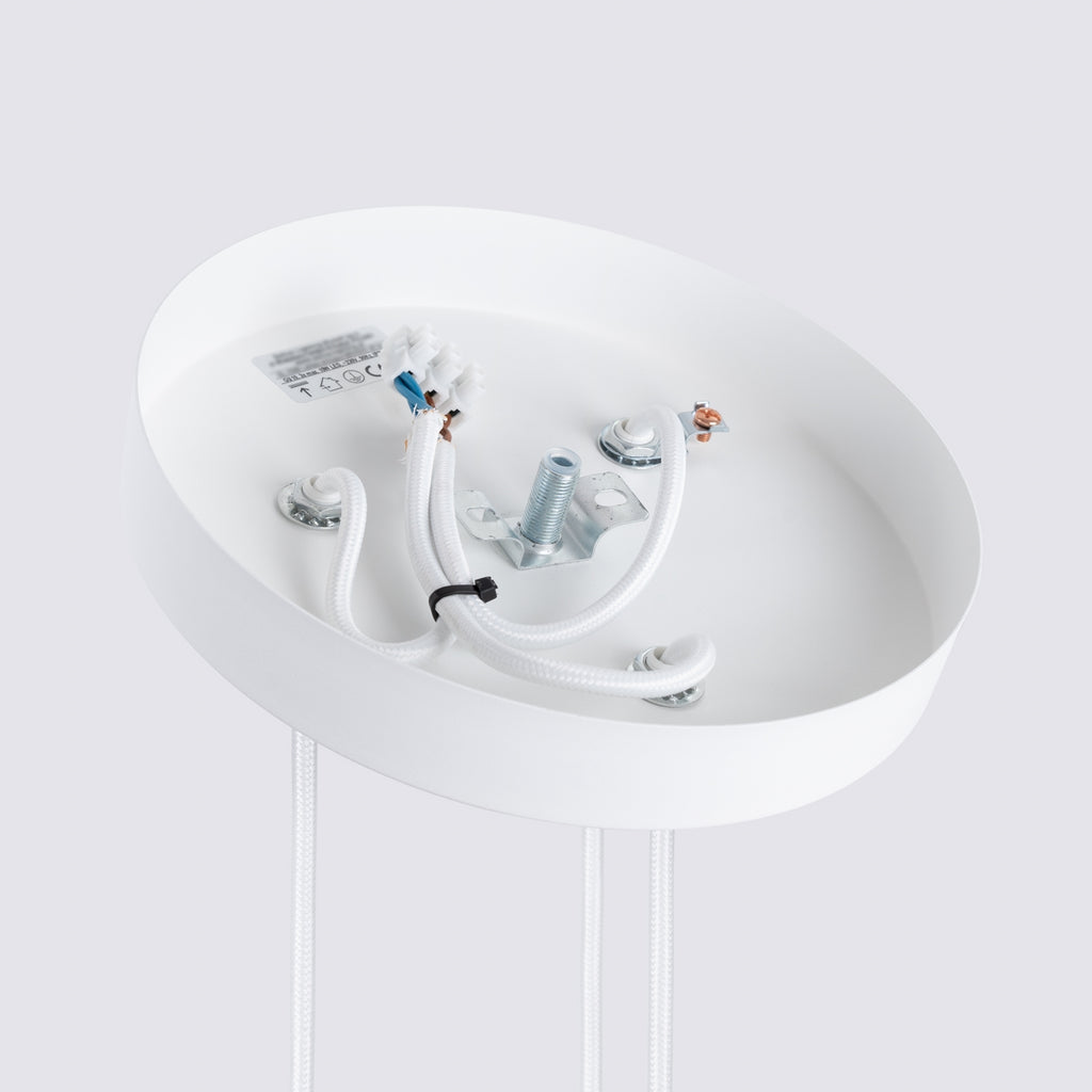 Pendelleuchte KARBON 3P weiß Sollux Lighting