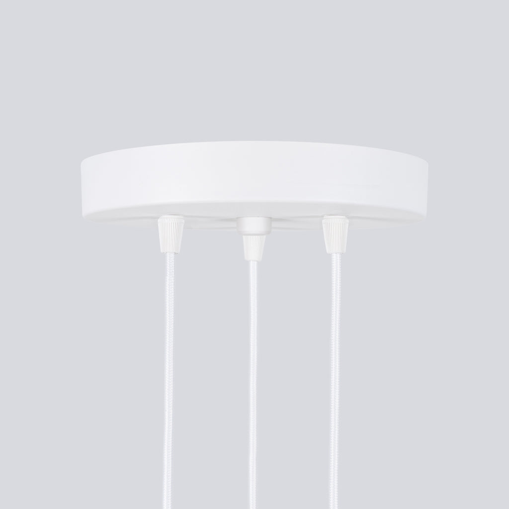 Pendelleuchte KARBON 3P weiß Sollux Lighting