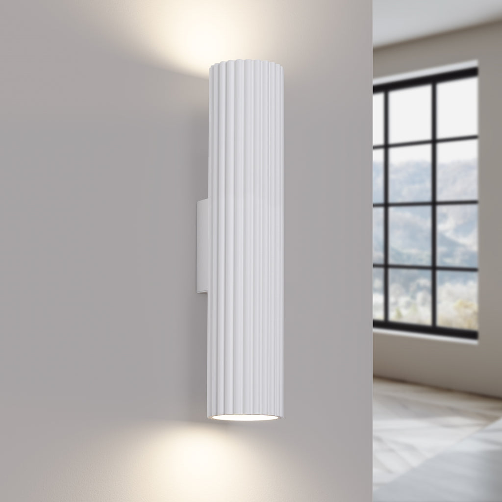 Wandleuchte KARBON 30 weiß Sollux Lighting