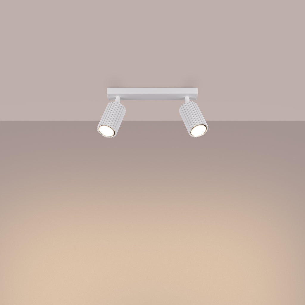Deckenleuchte - Spot - Strahler KARBON 2 weiß Sollux Lighting
