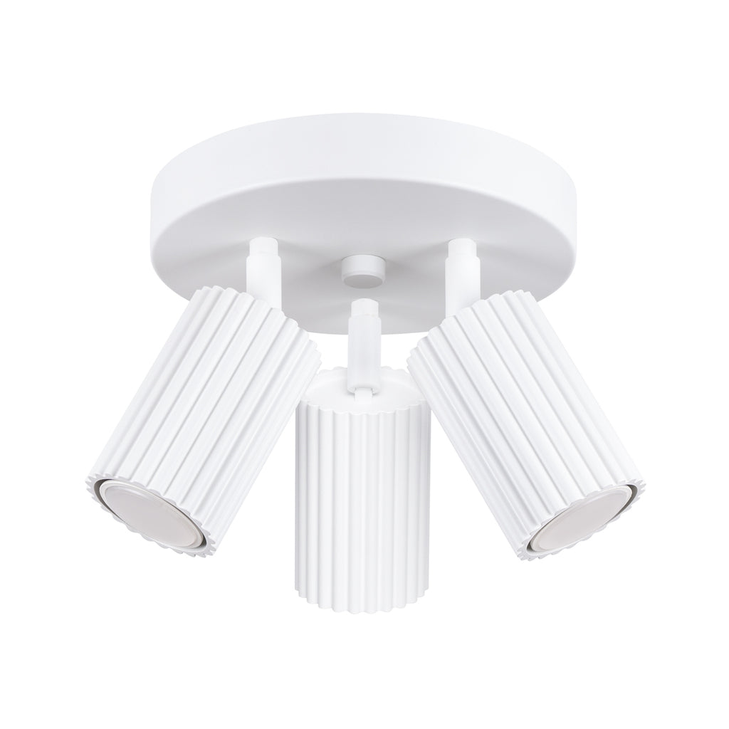 Deckenleuchte - Spot - Strahler KARBON 3P weiß Sollux Lighting
