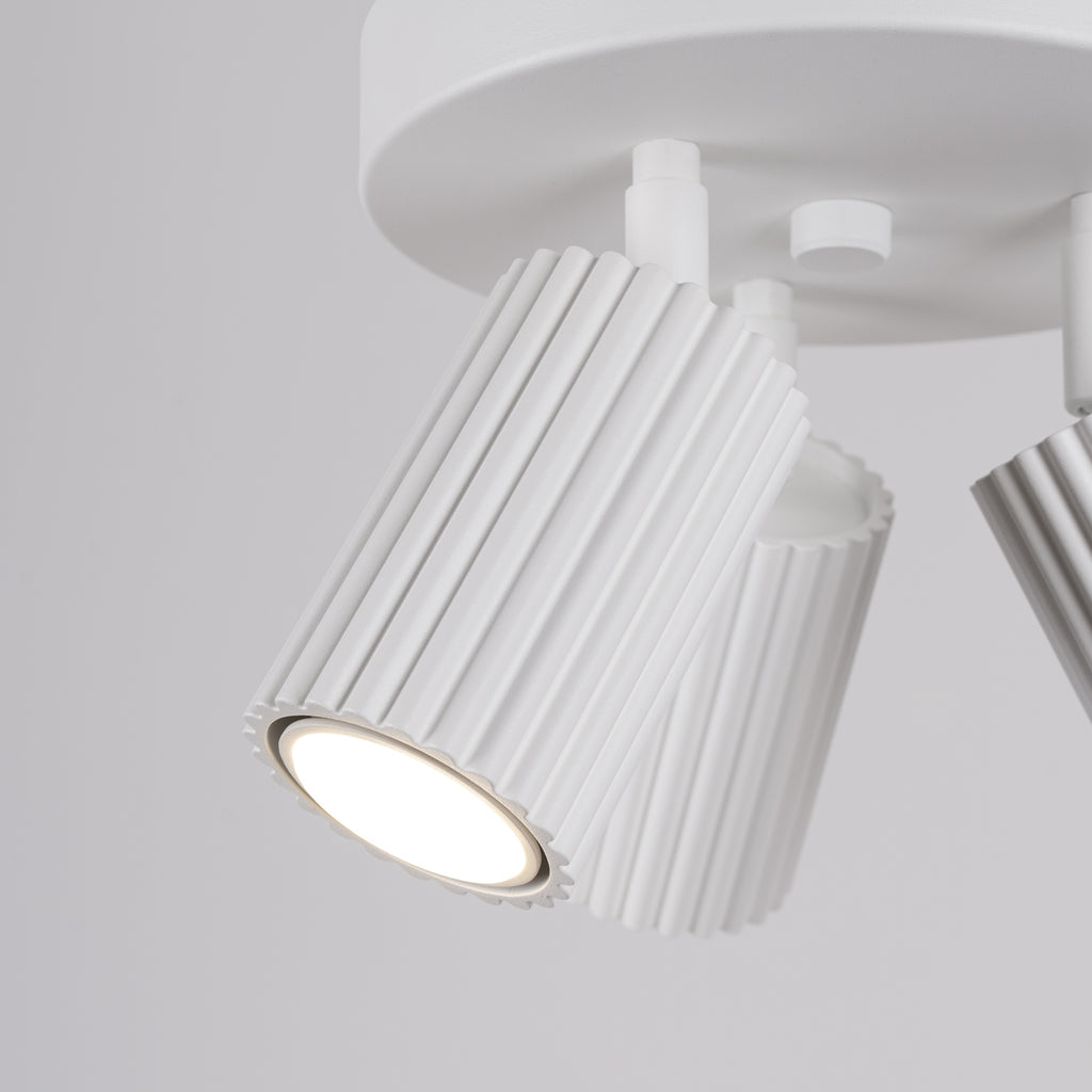 Deckenleuchte - Spot - Strahler KARBON 3P weiß Sollux Lighting
