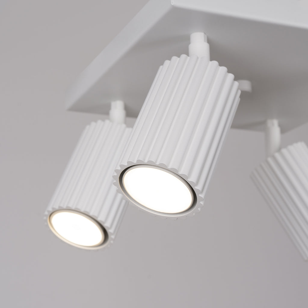Deckenleuchte - Spot - Strahler KARBON 4 weiß Sollux Lighting