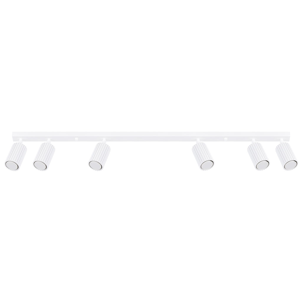 Deckenleuchte - Spot - Strahler KARBON 6L weiß Sollux Lighting