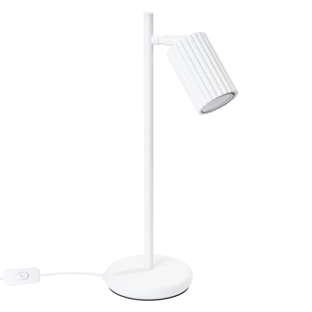 Tischleuchte KARBON weiß Sollux Lighting