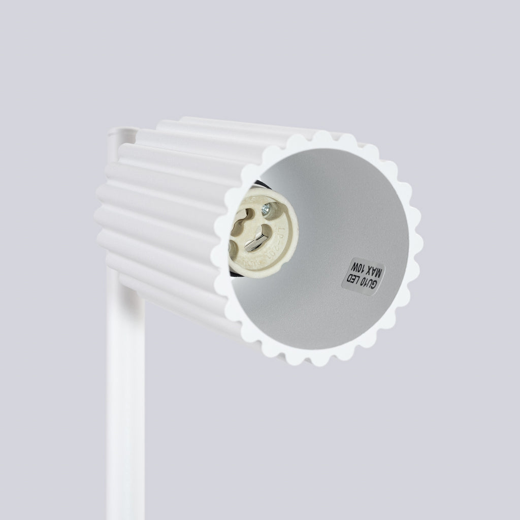 Tischleuchte KARBON weiß Sollux Lighting
