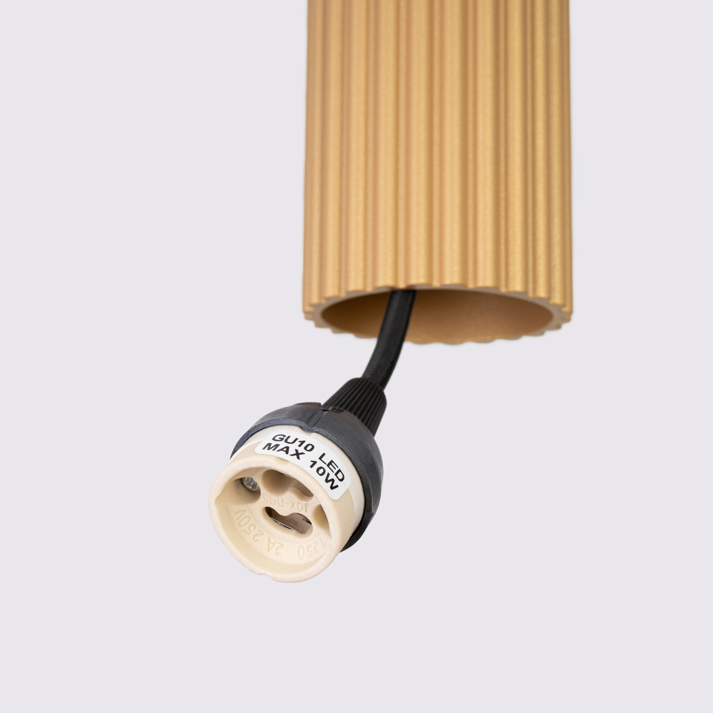 Pendelleuchte KARBON 3L golden Sollux Lighting