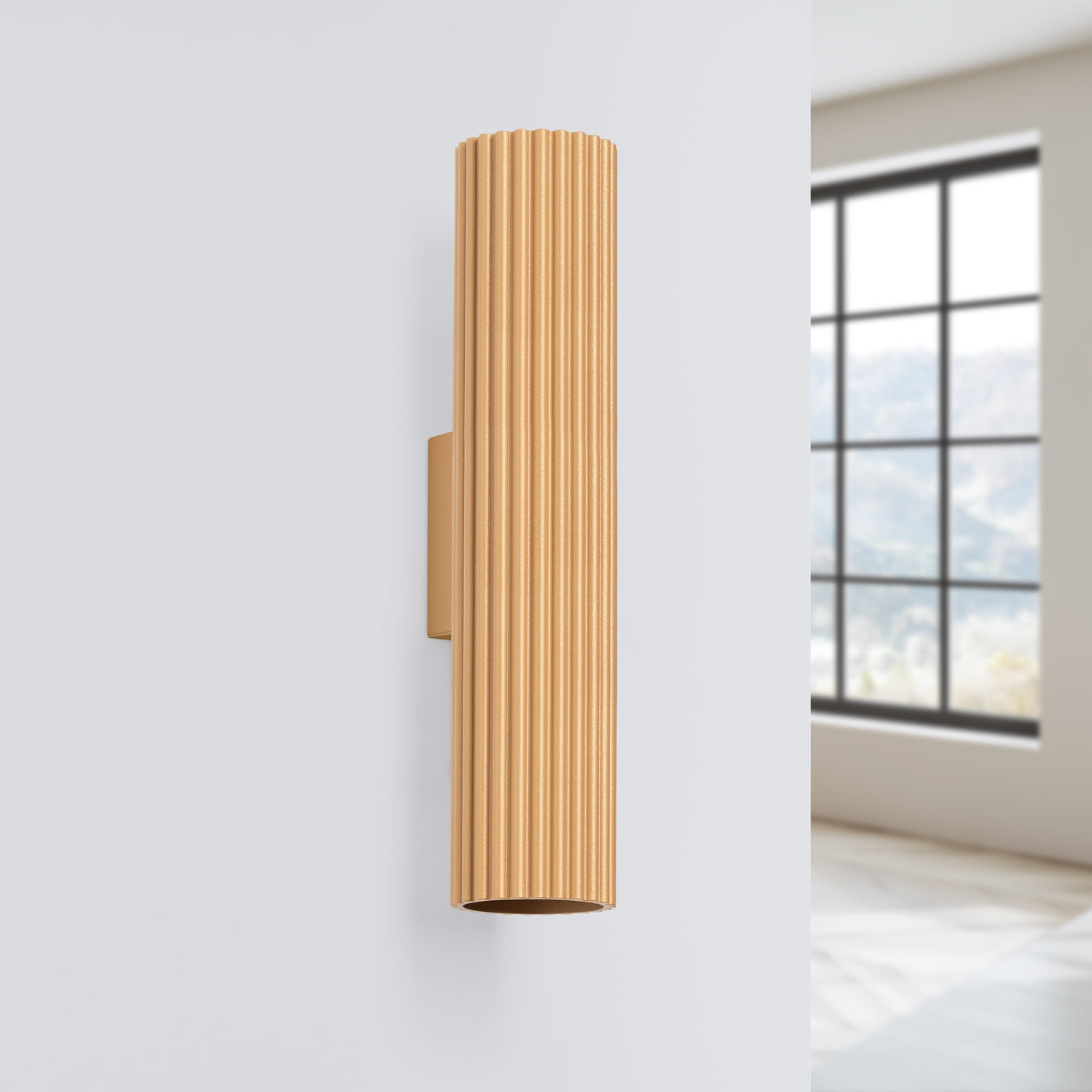 Wandleuchte KARBON 30 golden Sollux Lighting