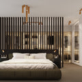 Deckenleuchte - Spot - Strahler KARBON 2 golden Sollux Lighting