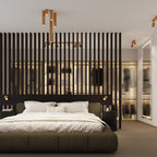 Deckenleuchte - Spot - Strahler KARBON 2 golden Sollux Lighting