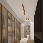 Deckenleuchte - Spot - Strahler KARBON 2 golden Sollux Lighting