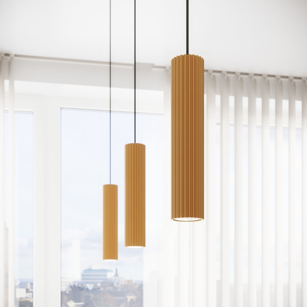 Tischleuchte KARBON golden Sollux Lighting