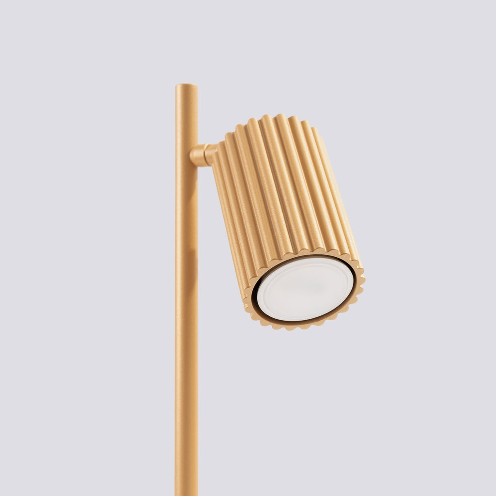 Tischleuchte KARBON golden Sollux Lighting