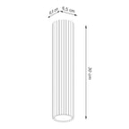Deckenleuchte - Spot - Strahler KARBON 30 schwarz Sollux Lighting