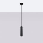 Pendelleuchte KARBON 1 schwarz Sollux Lighting