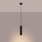 Pendelleuchte KARBON 1 schwarz Sollux Lighting