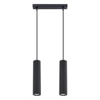 Pendelleuchte KARBON 2 schwarz Sollux Lighting