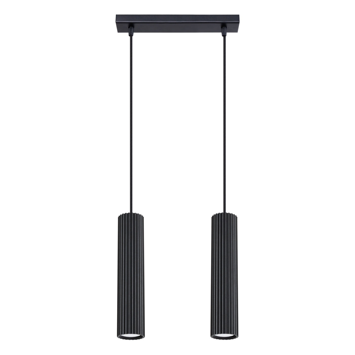Pendelleuchte KARBON 2 schwarz Sollux Lighting