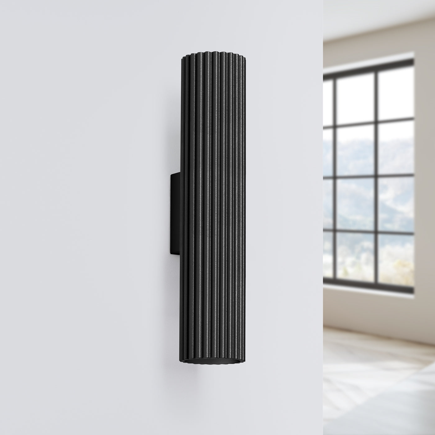 Wandleuchte KARBON 30 schwarz Sollux Lighting