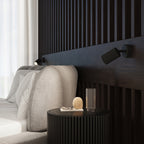 Wandleuchte KARBON schwarz Sollux Lighting