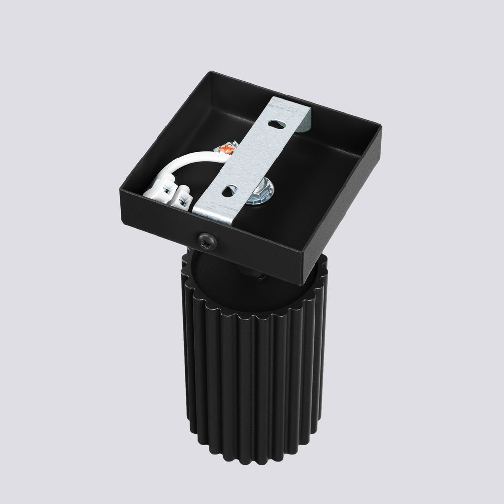 Wandleuchte KARBON schwarz Sollux Lighting