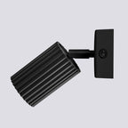 Wandleuchte KARBON schwarze mit Schalter Sollux Lighting