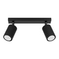 Deckenleuchte - Spot - Strahler KARBON 2 schwarz Sollux Lighting