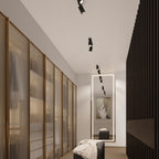 Deckenleuchte - Spot - Strahler KARBON 2 schwarz Sollux Lighting