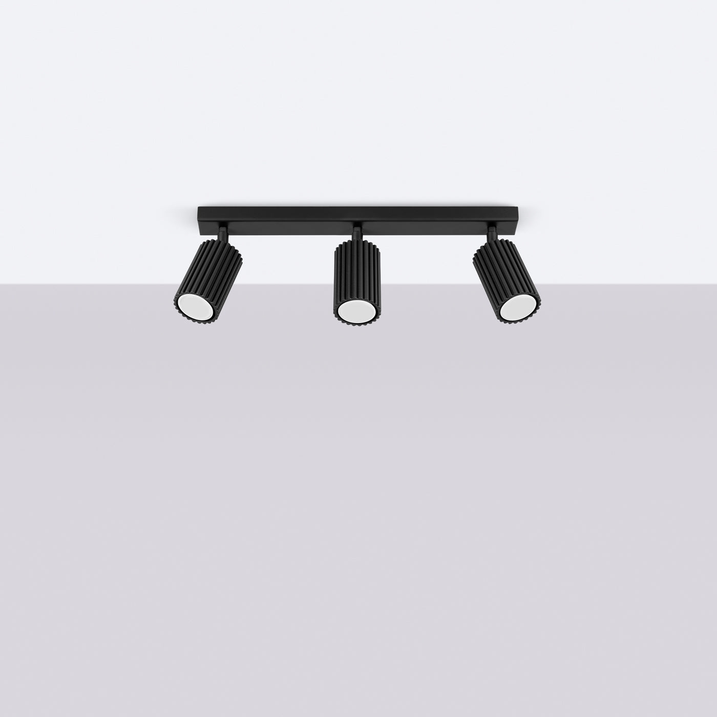 Deckenleuchte - Spot - Strahler KARBON 3L schwarz Sollux Lighting