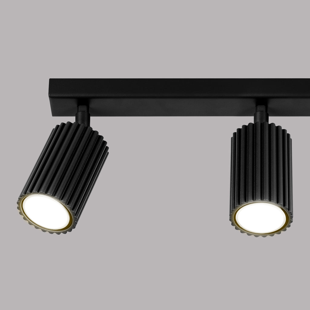 Deckenleuchte - Spot - Strahler KARBON 3L schwarz Sollux Lighting