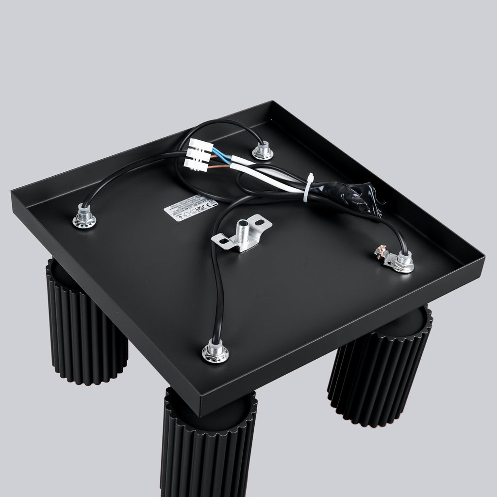 Deckenleuchte - Spot - Strahler KARBON 4 schwarz Sollux Lighting