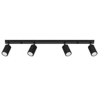 Deckenleuchte - Spot - Strahler KARBON 4L schwarz Sollux Lighting