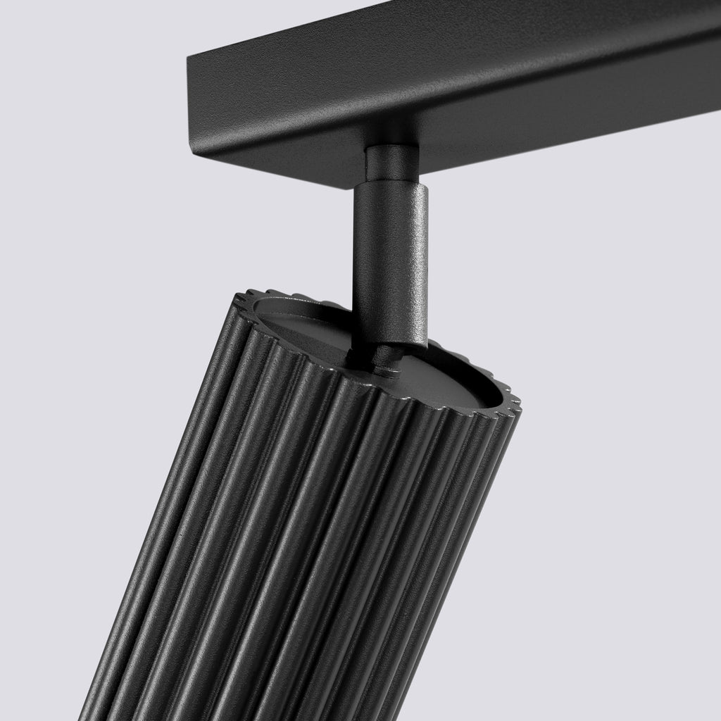 Deckenleuchte - Spot - Strahler KARBON 4L schwarz Sollux Lighting