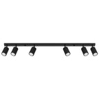 Deckenleuchte - Spot - Strahler KARBON 6L schwarz Sollux Lighting