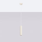 Pendelleuchte KARBON 1 beige Sollux Lighting