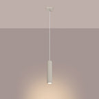 Pendelleuchte KARBON 1 beige Sollux Lighting