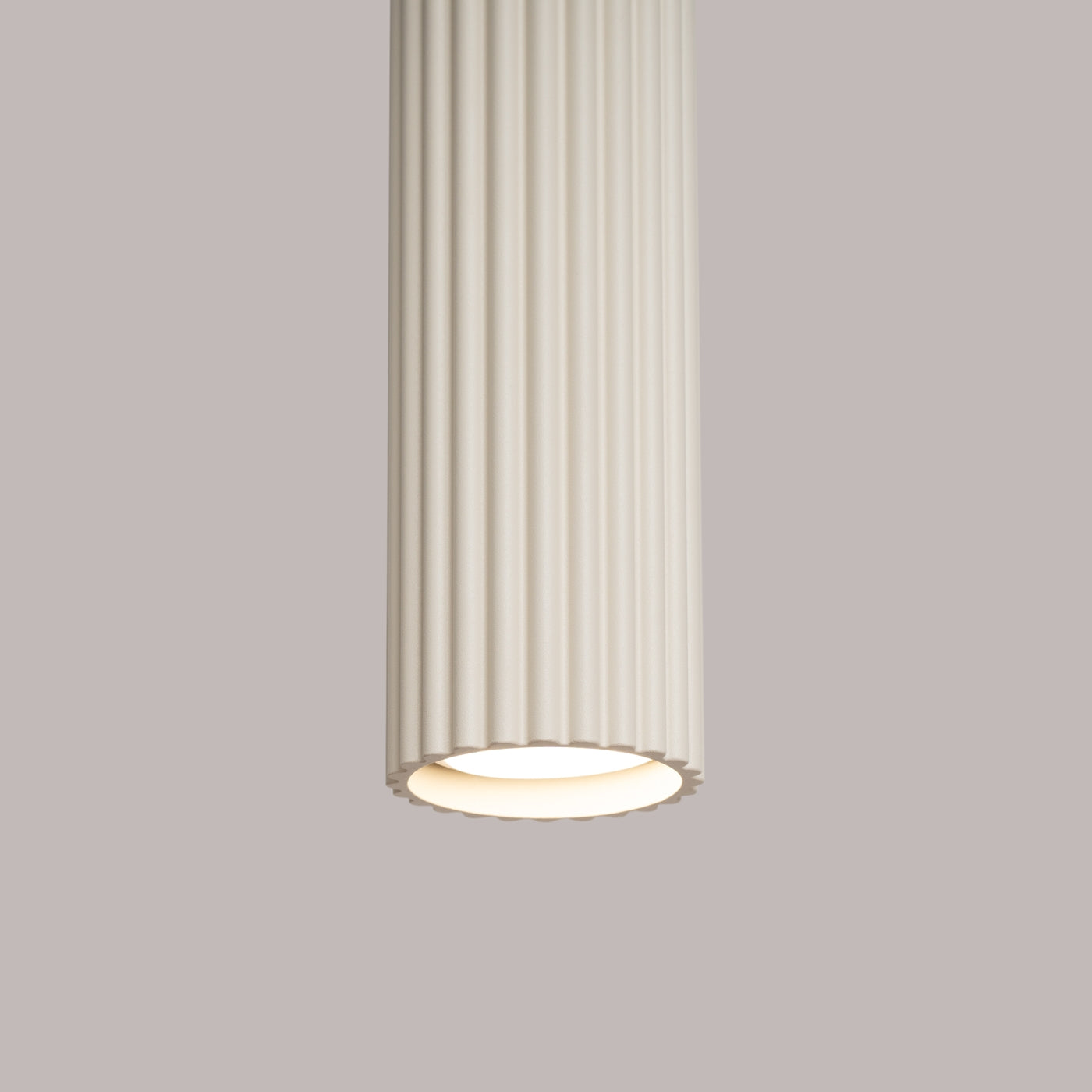 Pendelleuchte KARBON 1 beige Sollux Lighting